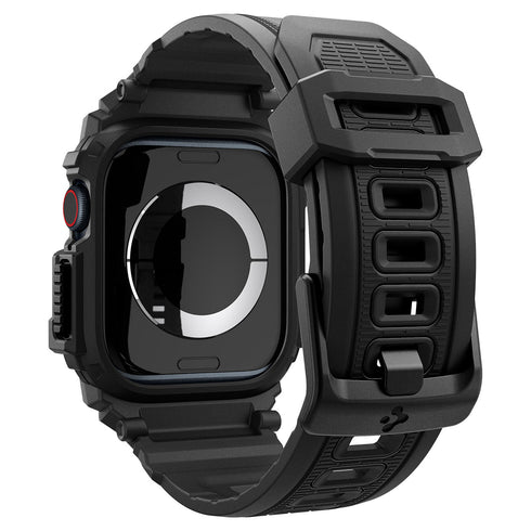 Spigen Apple Watch 11/10 Series Case+Band – Rugged Armor Pro